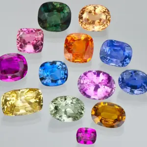 Uncommon sapphires